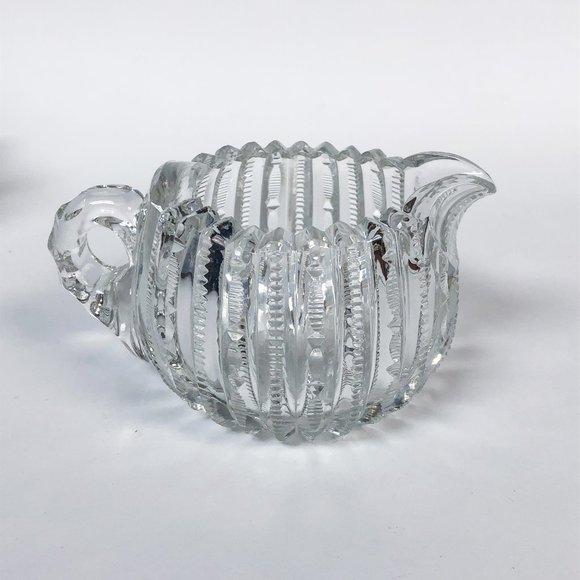 Vintage Sugar and Creamer, Crystal or Cut Glass? - Picture 8 of 13